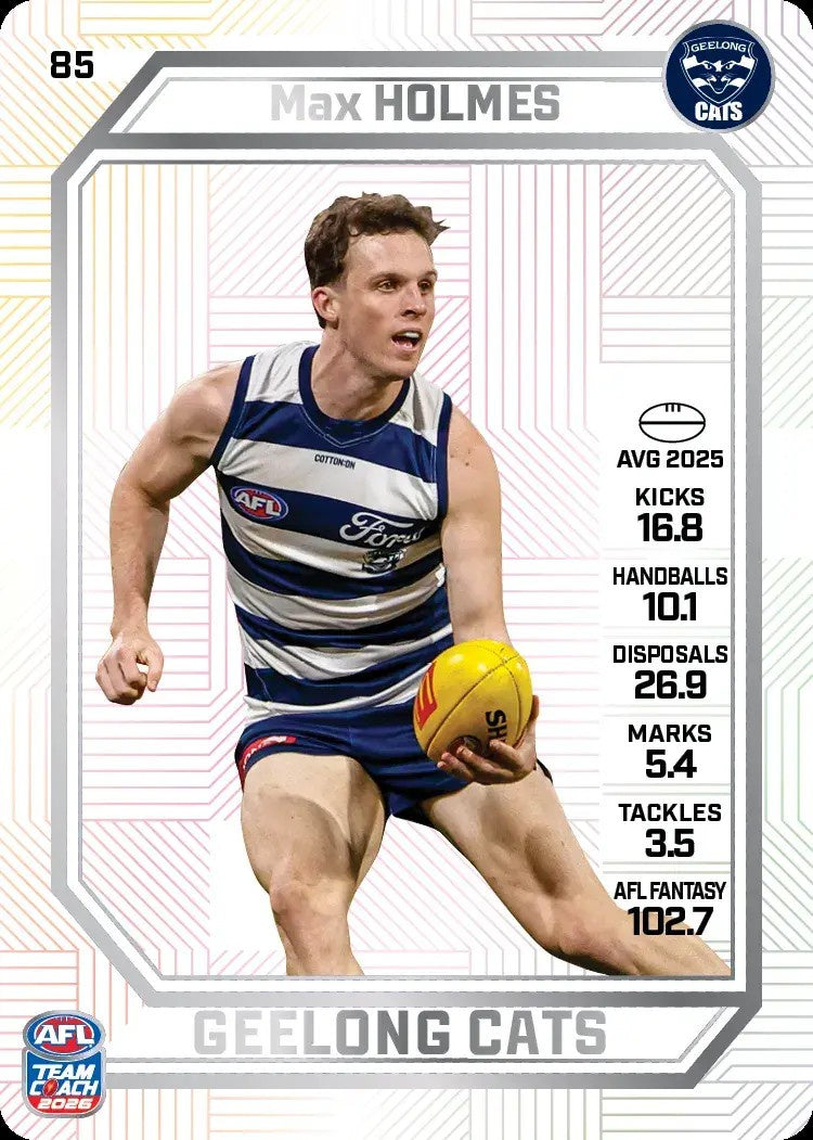 Max Holmes, PEARL Parallel, 2026 Teamcoach AFL