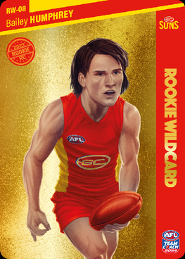 Bailey Humphrey, GOLD Rookie Wildcard, 2024 Teamcoach AFL