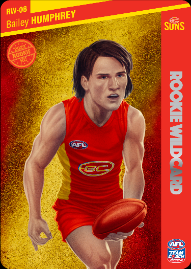 Bailey Humphrey, Rookie Wildcard, 2024 Teamcoach AFL