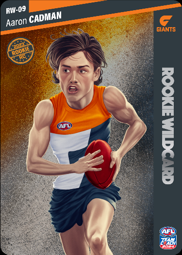 Aaron Cadman, Rookie Wildcard, 2024 Teamcoach AFL