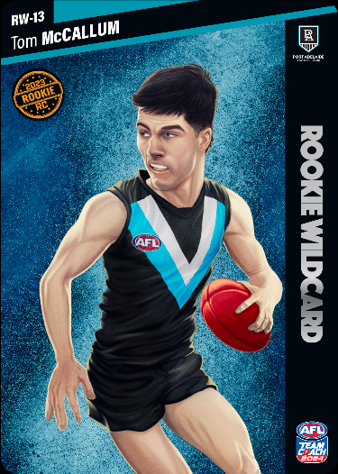 Tom McCallum, Rookie Wildcard, 2024 Teamcoach AFL
