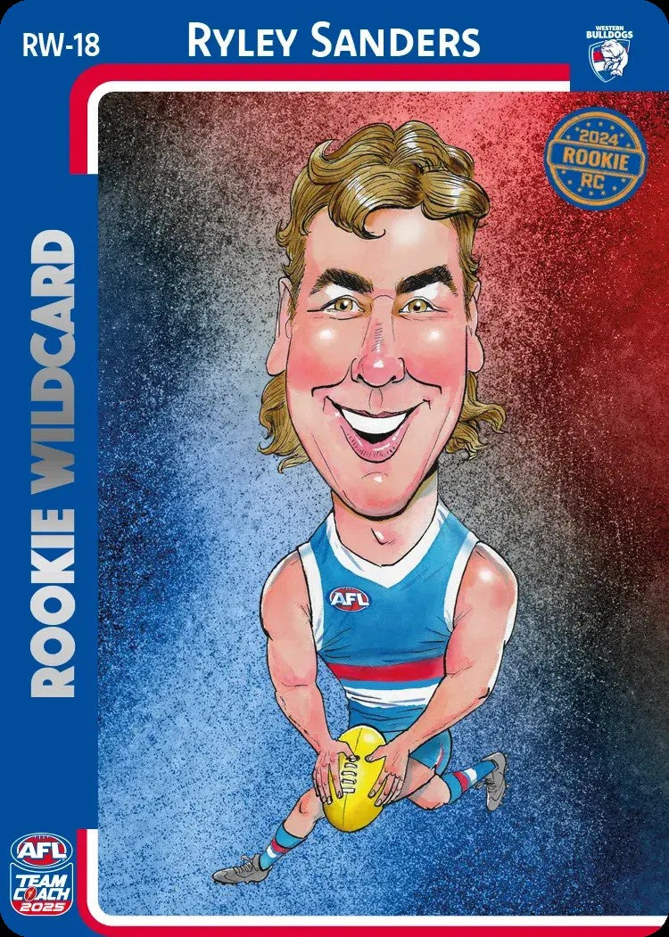 Ryley Sanders, TEAM Rookie Wildcard, 2025 Teamcoach AFL