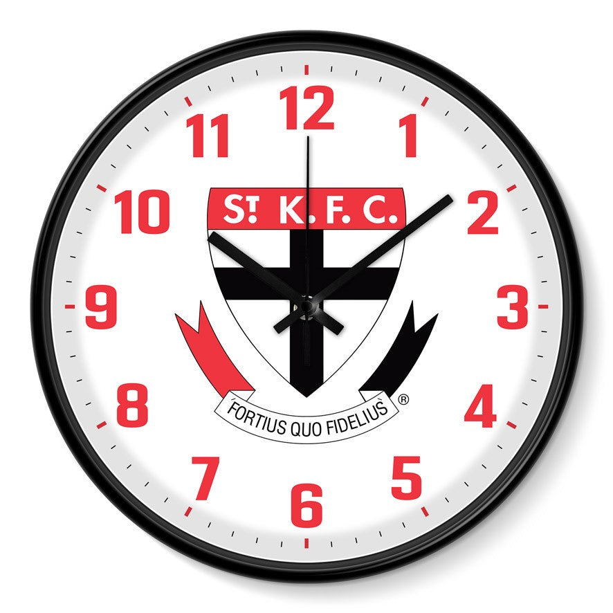ST KILDA SAINTS WALL CLOCK