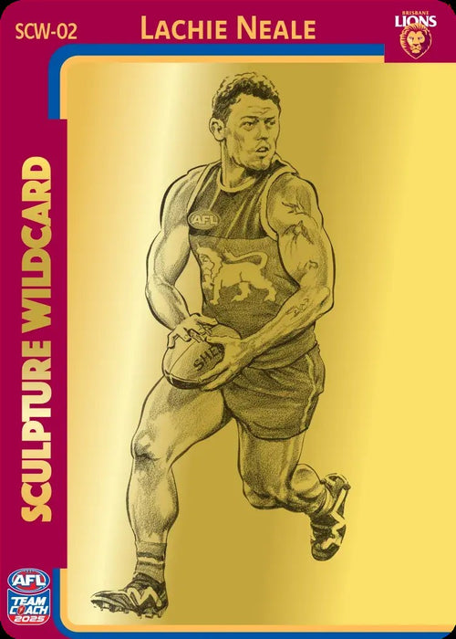 Lachie Neale, GOLD Sculpture Wildcard, 2025 Teamcoach AFL