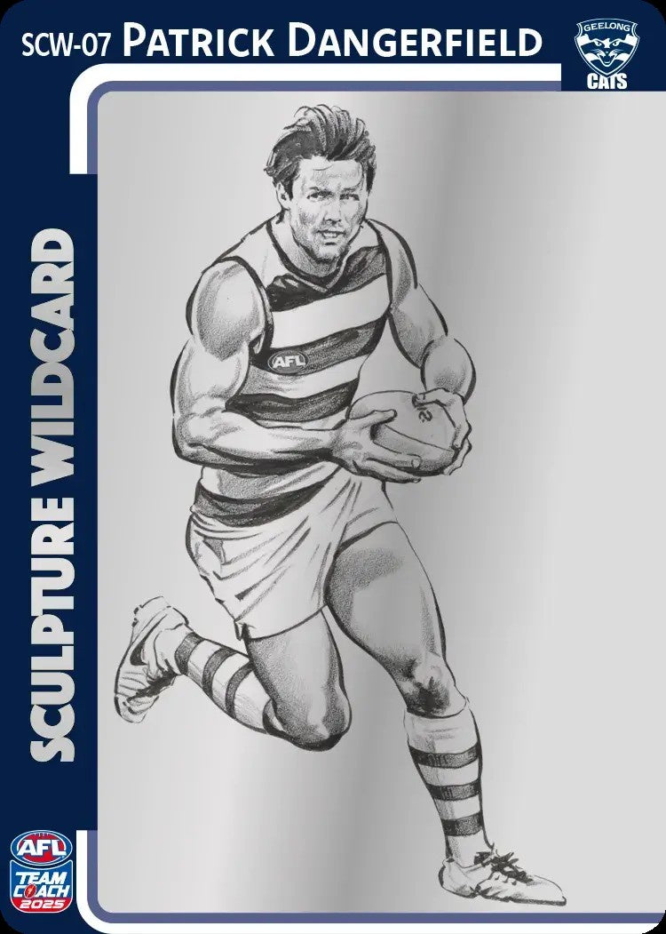 Patrick Dangerfield, Silver Sculpture Wildcard, 2025 Teamcoach AFL
