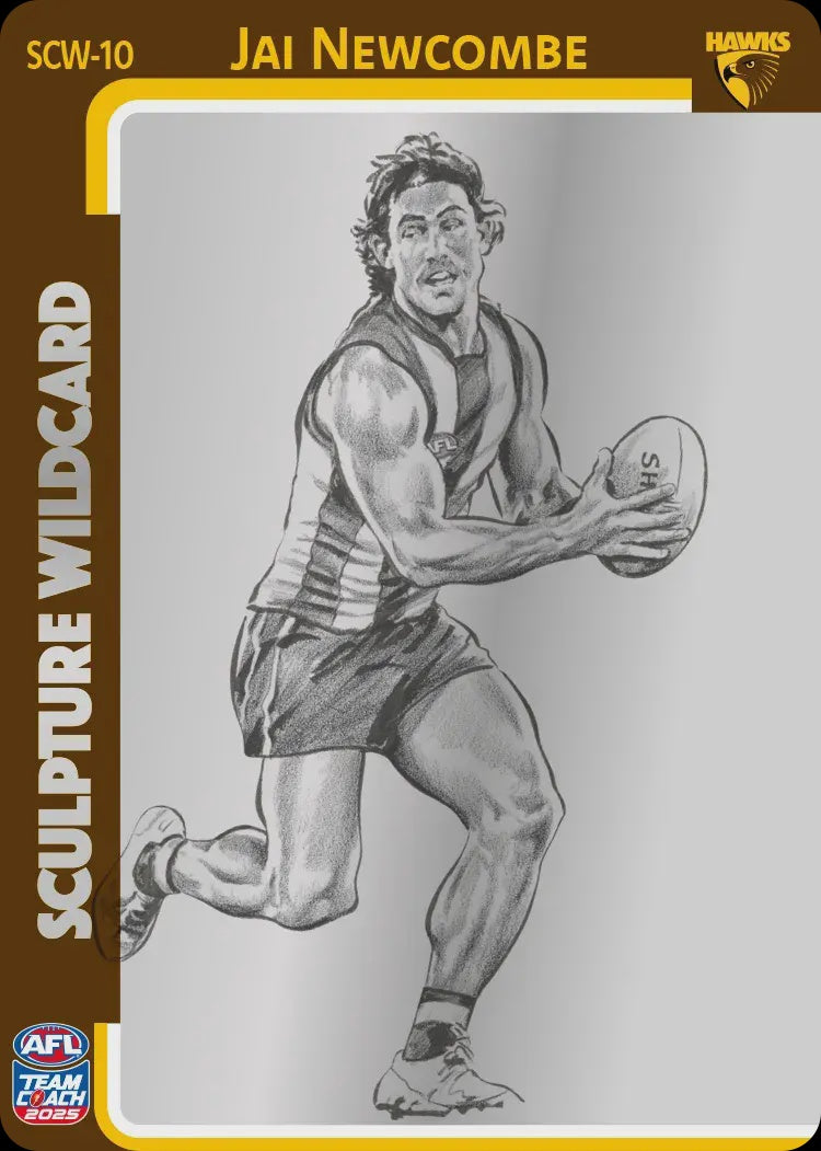 Jai Newcombe, Silver Sculpture Wildcard, 2025 Teamcoach AFL