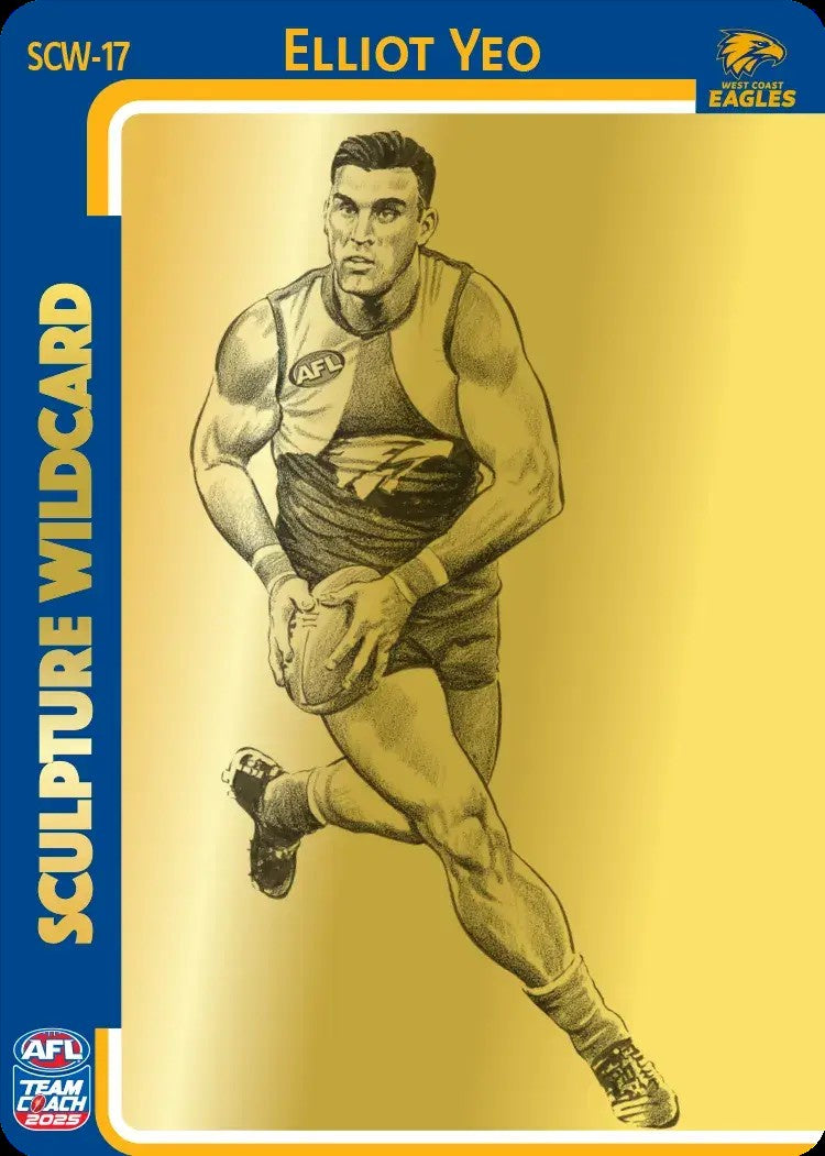 Elliot Yeo, GOLD Sculpture Wildcard, 2025 Teamcoach AFL