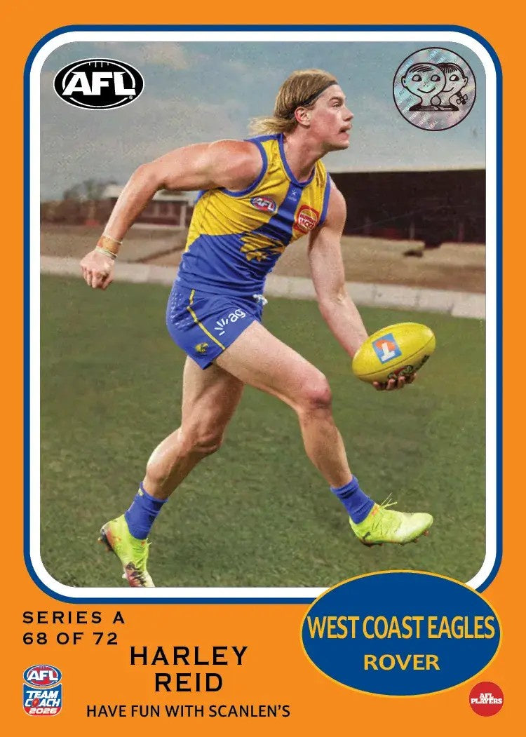 Harley Reid, RETRO Scanlens, 2026 Teamcoach AFL