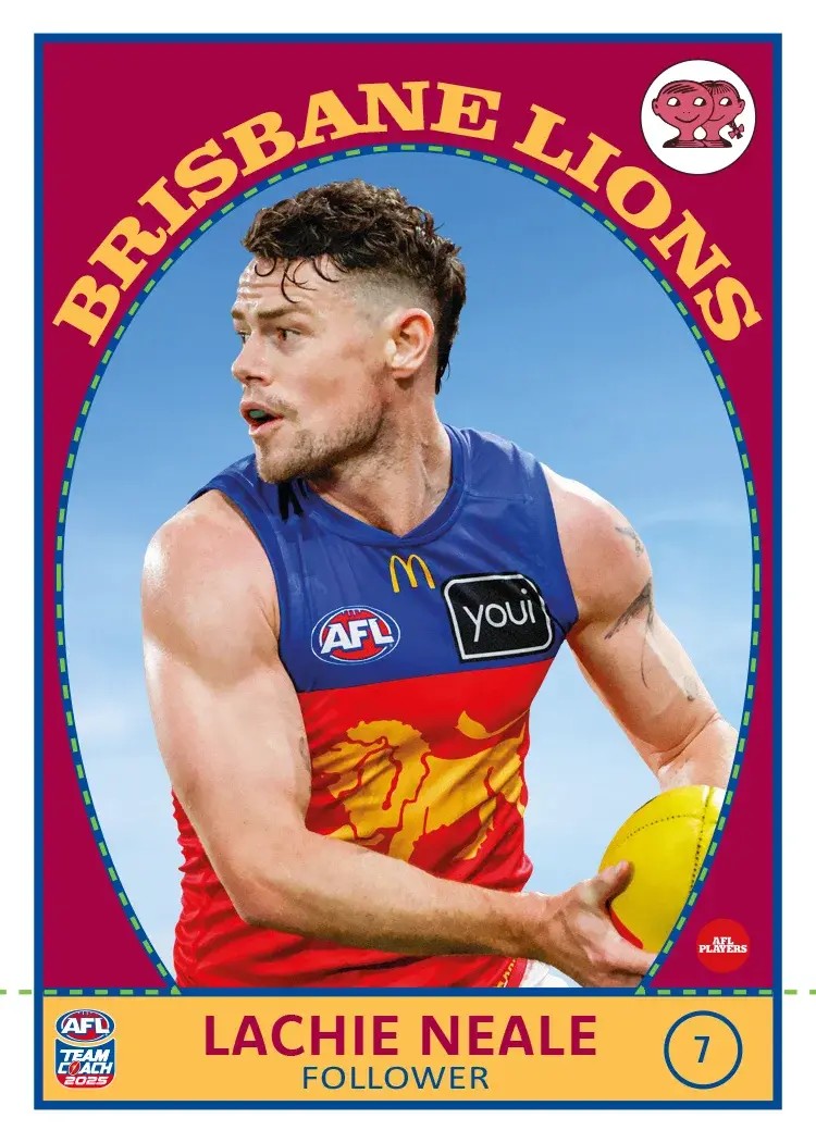 2025 Teamcoach AFL Scanlens Die-Cut - Cards 1 to 72 - Pick Your Card