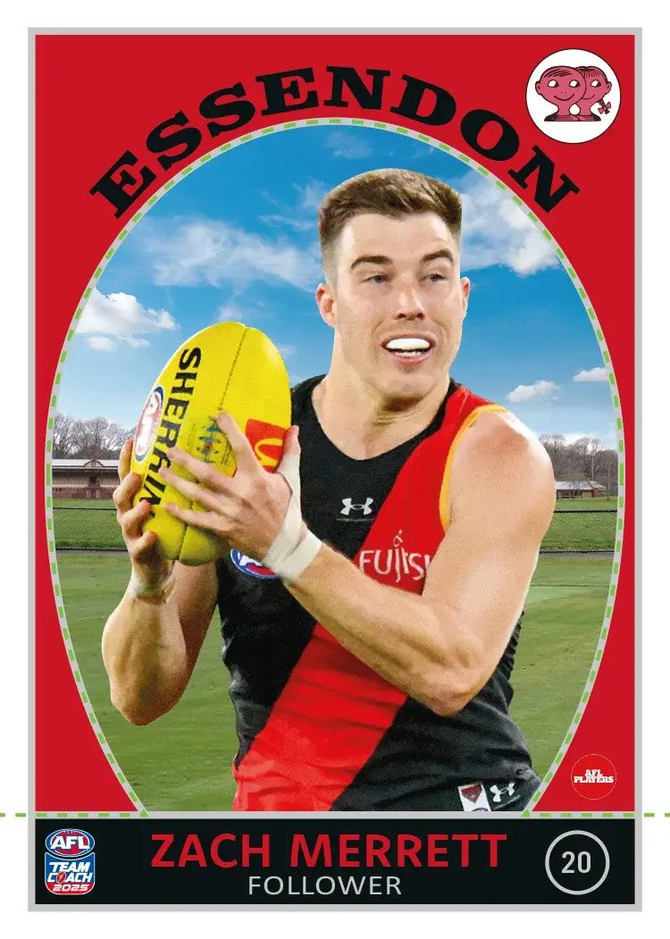2025 Teamcoach AFL Scanlens Die-Cut - Cards 1 to 72 - Pick Your Card