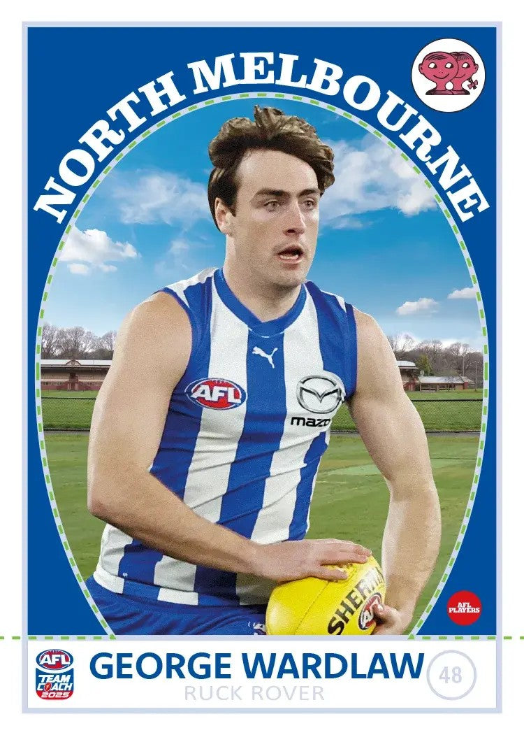 2025 Teamcoach AFL Scanlens Die-Cut - Cards 1 to 72 - Pick Your Card