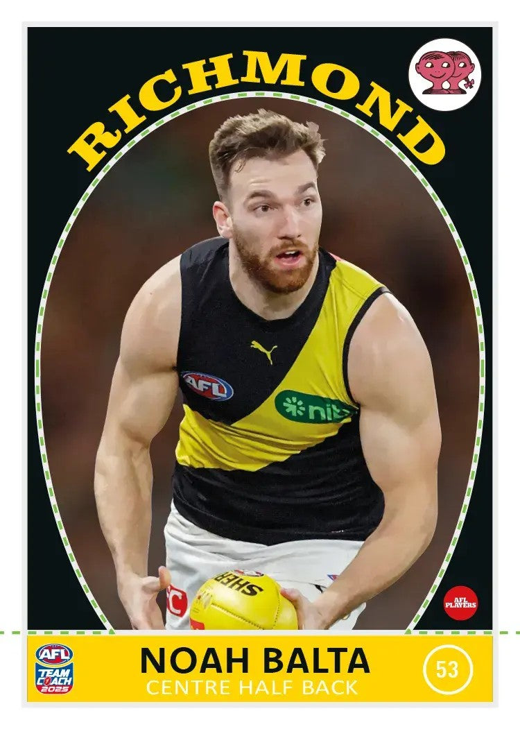 2025 Teamcoach AFL Scanlens Die-Cut - Cards 1 to 72 - Pick Your Card