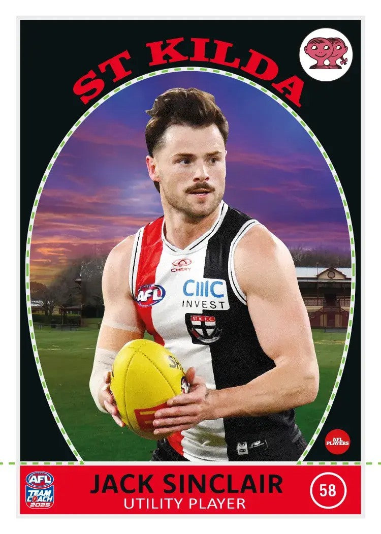2025 Teamcoach AFL Scanlens Die-Cut - Cards 1 to 72 - Pick Your Card