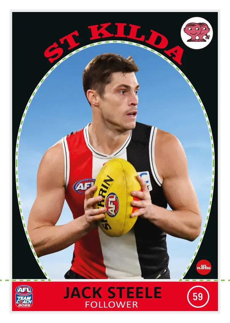 2025 Teamcoach AFL Scanlens Die-Cut - Cards 1 to 72 - Pick Your Card