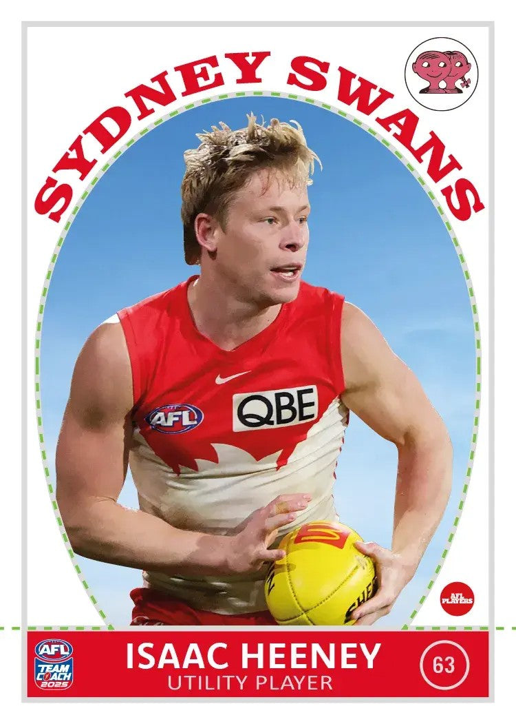 2025 Teamcoach AFL Scanlens Die-Cut - Cards 1 to 72 - Pick Your Card