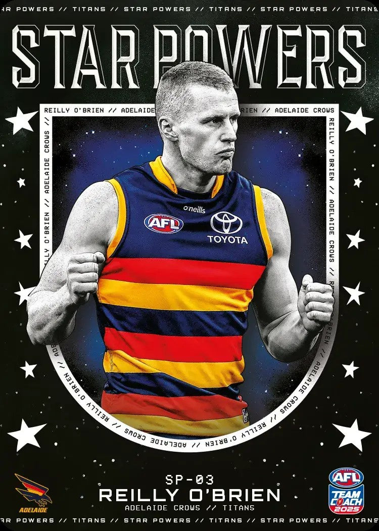Reilly O'Brien, SP-03, Star Powers, 2025 Teamcoach AFL