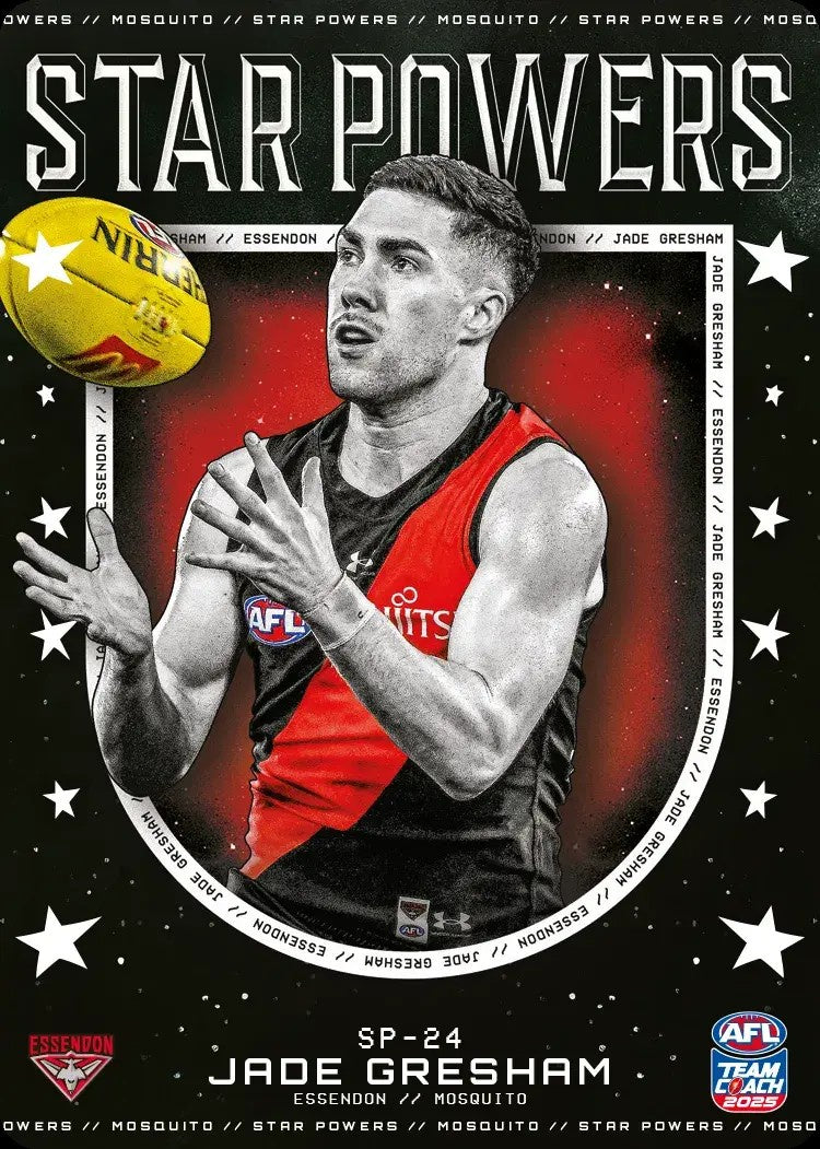 Jade Gresham, SP-24, Star Powers, 2025 Teamcoach AFL