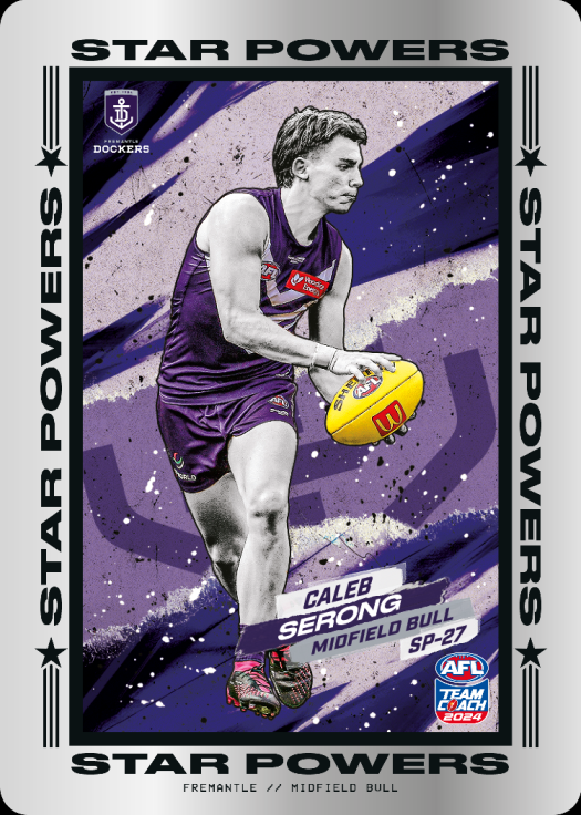 Caleb Serong, SP-27, Star Power, 2024 Teamcoach AFL