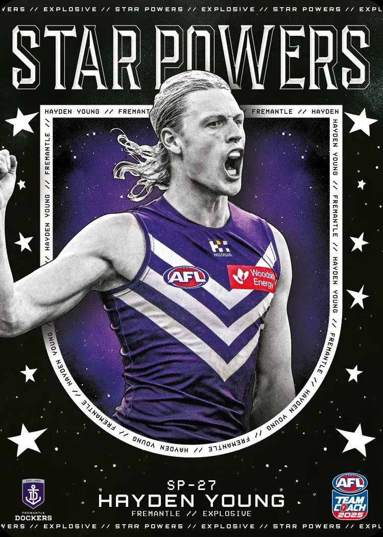 Hayden Young, SP-27, Star Powers, 2025 Teamcoach AFL