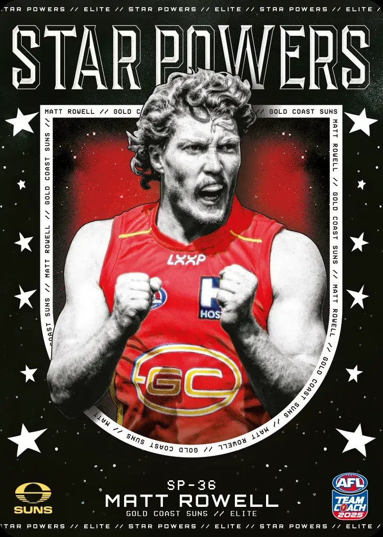Matt Rowell, SP-36, Star Powers, 2025 Teamcoach AFL