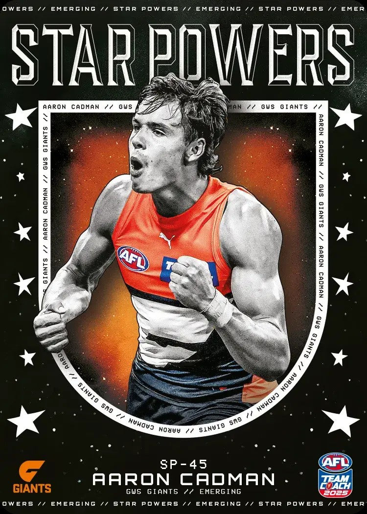 Aaron Cadman, SP-45, Star Powers, 2025 Teamcoach AFL