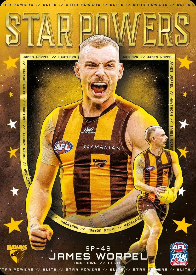 James Worpel, SP-46, TEAM Star Powers, 2025 Teamcoach AFL