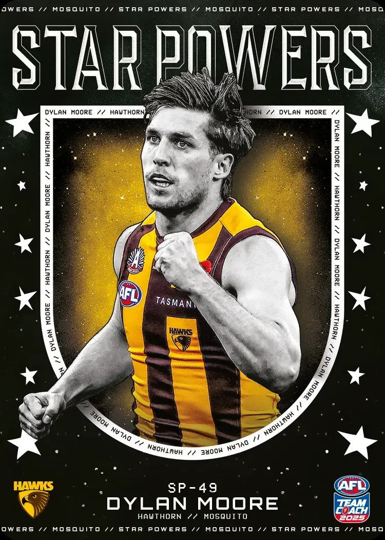 Dylan Moore, SP-49, Star Powers, 2025 Teamcoach AFL