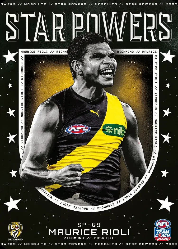 Maurice Rioli, SP-69, Star Powers, 2025 Teamcoach AFL