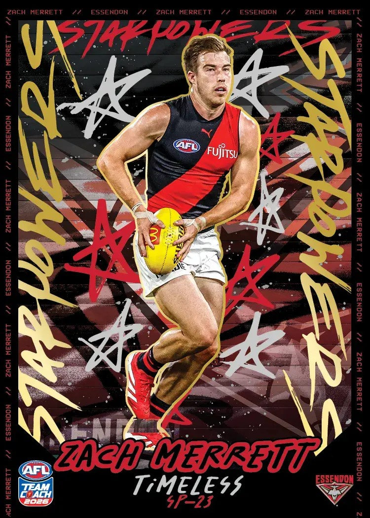 Zach Merrett, SP-23, TEAM Star Powers, 2026 Teamcoach AFL