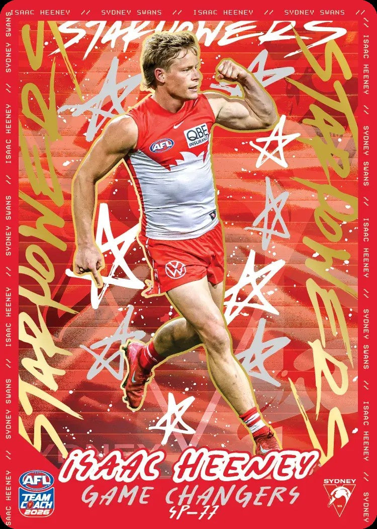 Isaac Heeney, SP-77, TEAM Star Powers, 2026 Teamcoach AFL