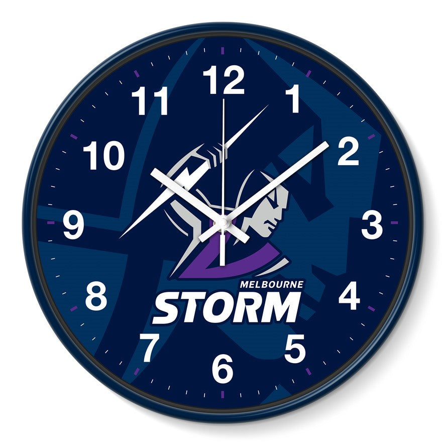 MELBOURNE STORM WALL CLOCK