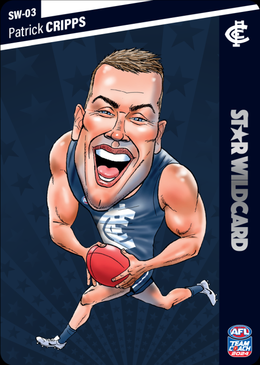 Patrick Cripps, Star Wildcard, 2024 Teamcoach AFL
