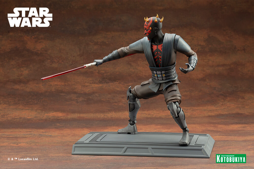 STAR WARS: THE CLONE WARS Darth Maul ArtFX Statue