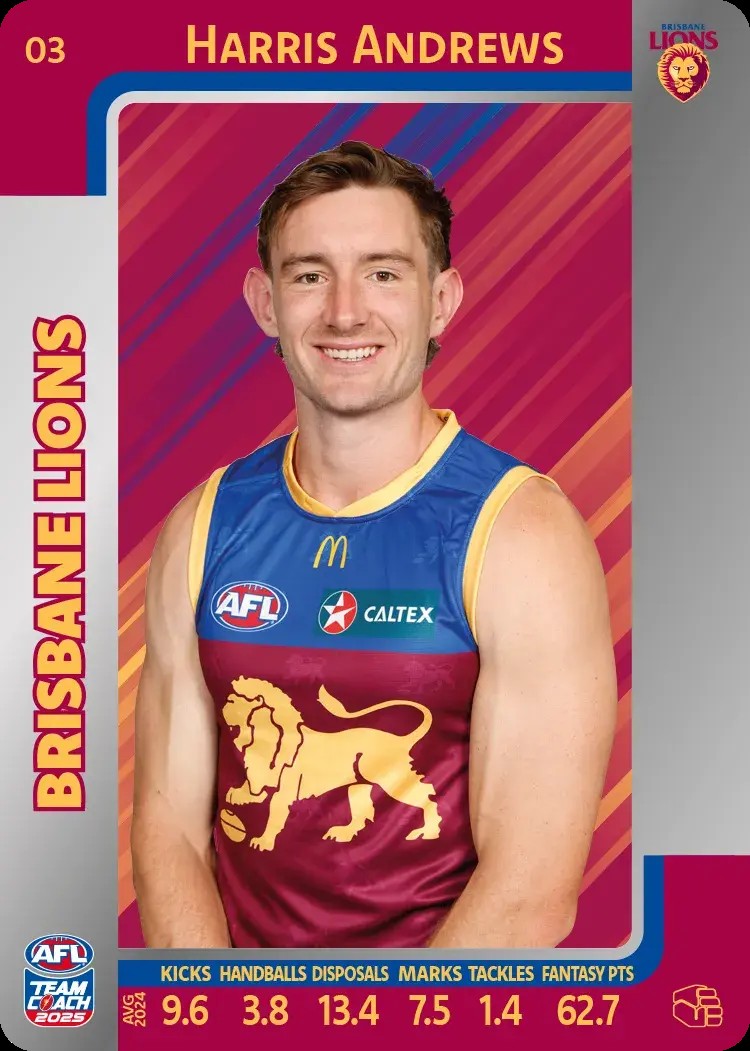 2025 Teamcoach AFL Silver Parallel Cards - Cards 1 to 100 - Pick Your Card