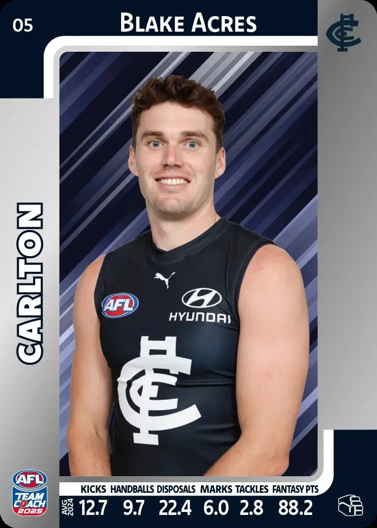 2025 Teamcoach AFL Silver Parallel Cards - Cards 1 to 100 - Pick Your Card