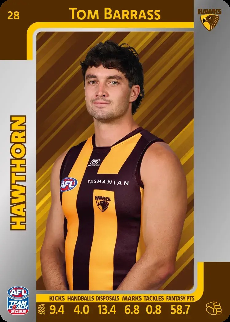 2025 Teamcoach AFL Silver Parallel Cards - Cards 1 to 100 - Pick Your Card