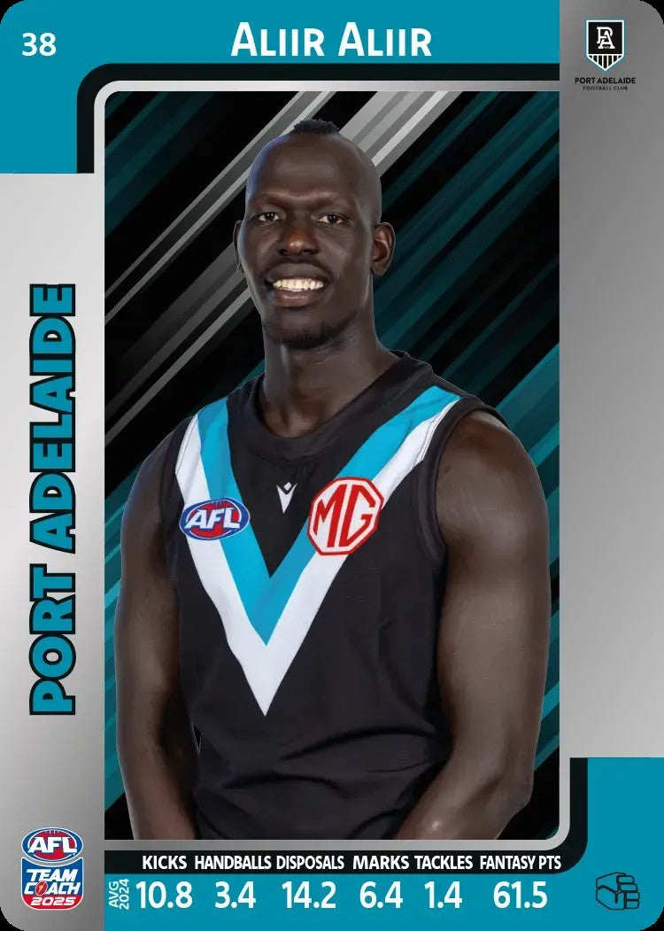 2025 Teamcoach AFL Silver Parallel Cards - Cards 1 to 100 - Pick Your Card