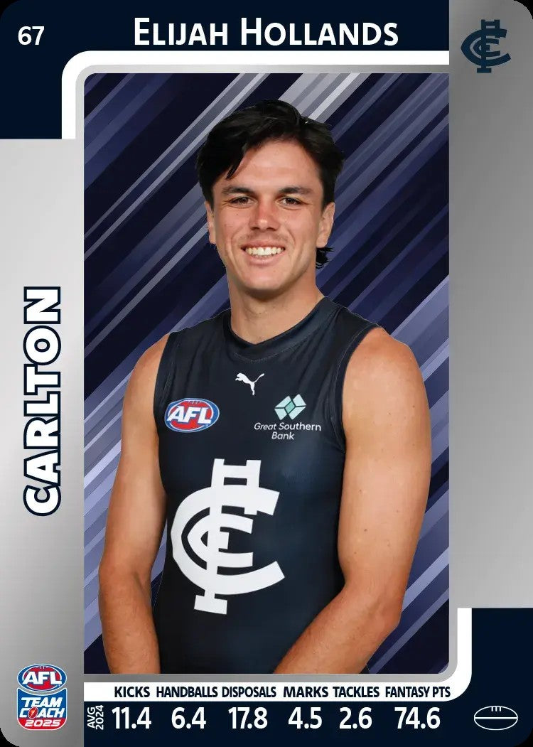 2025 Teamcoach AFL Silver Parallel Cards - Cards 1 to 100 - Pick Your Card