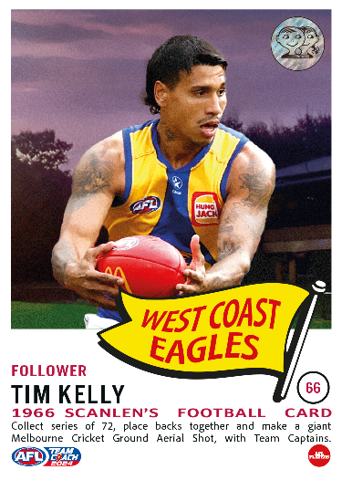Tim Kelly, RETRO Scanlens, 2024 Teamcoach AFL