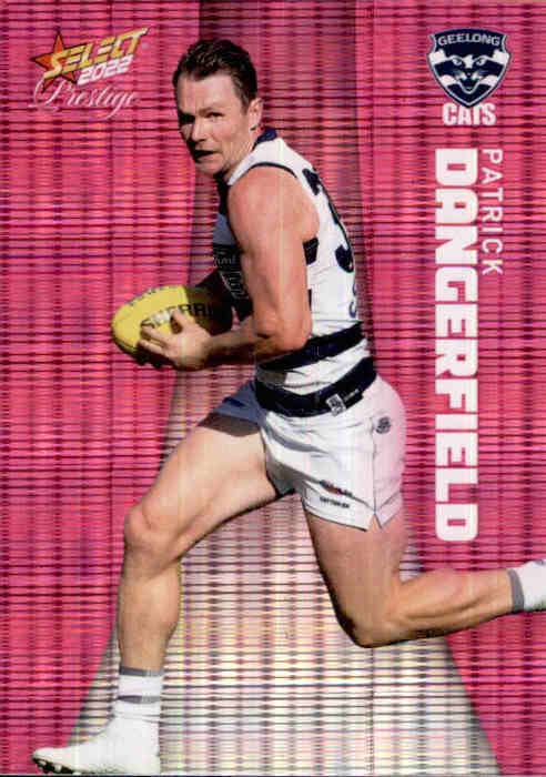 Patrick Dangerfield, Pink Parallel, 2022 Select AFL Prestige