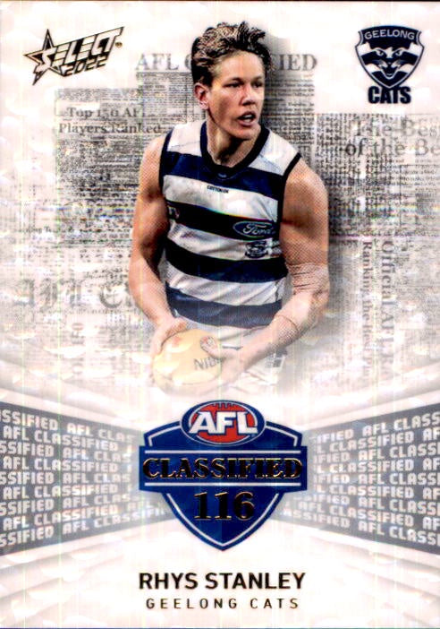 Rhys Stanley, AFL Classified, 2022 Select AFL Footy Star