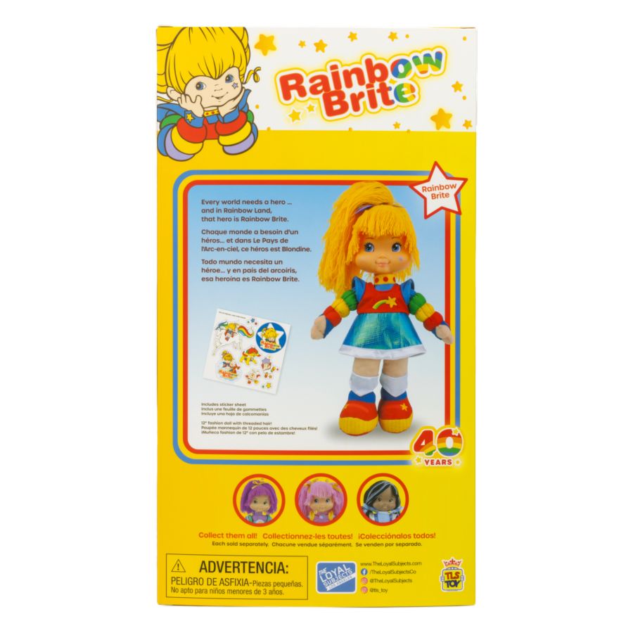 Rainbow Brite - Rainbow Brite 12" Threaded Hair Plush Doll