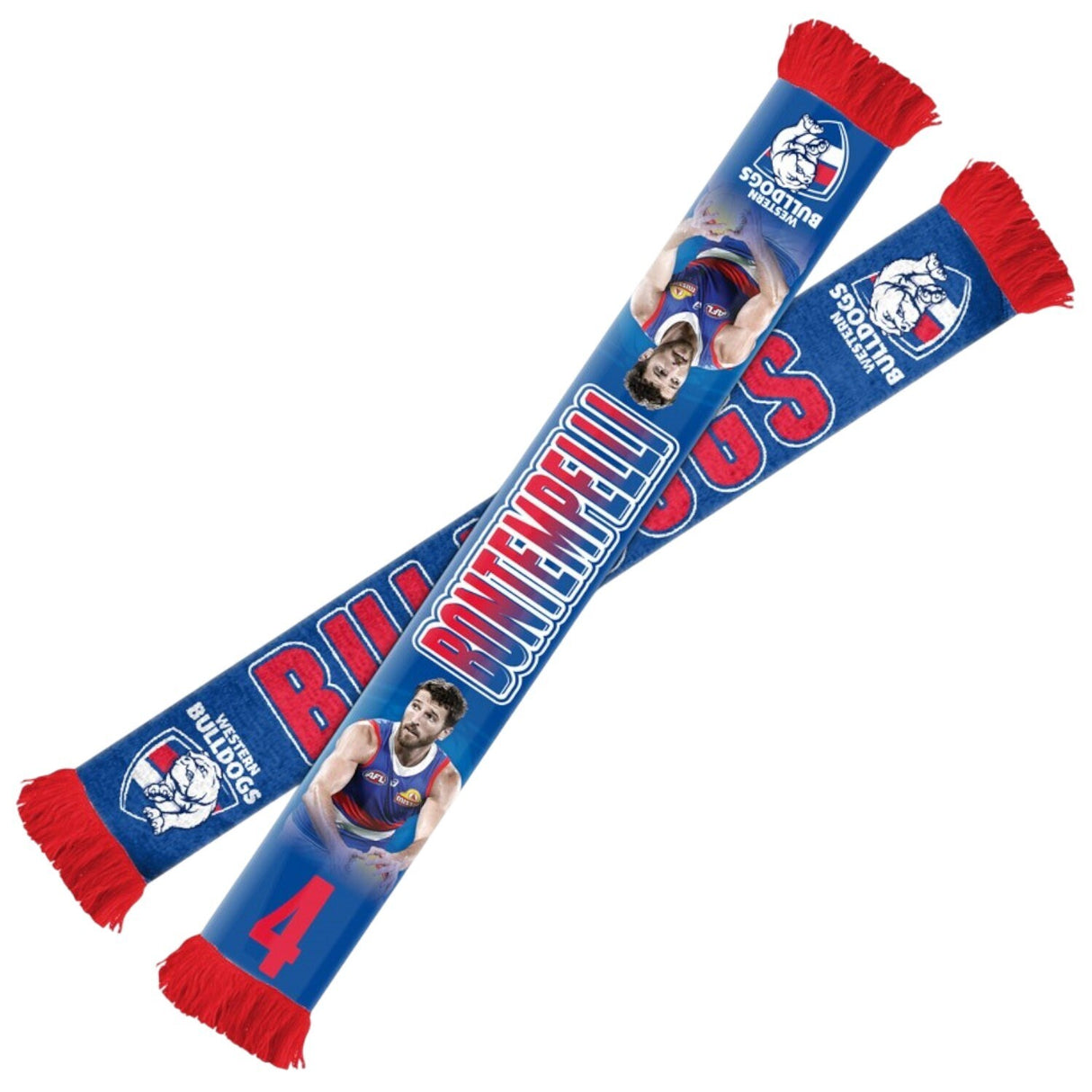 Western Bulldogs Marcus Bontempelli Player Scarf