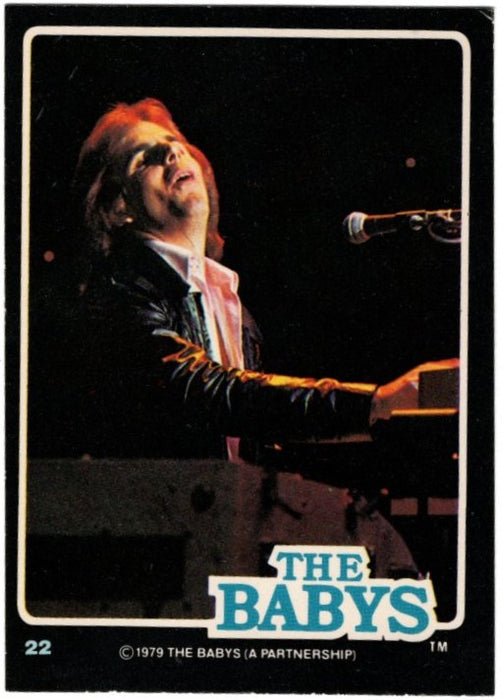 The Babys #22, 1979 Donruss Rockstars