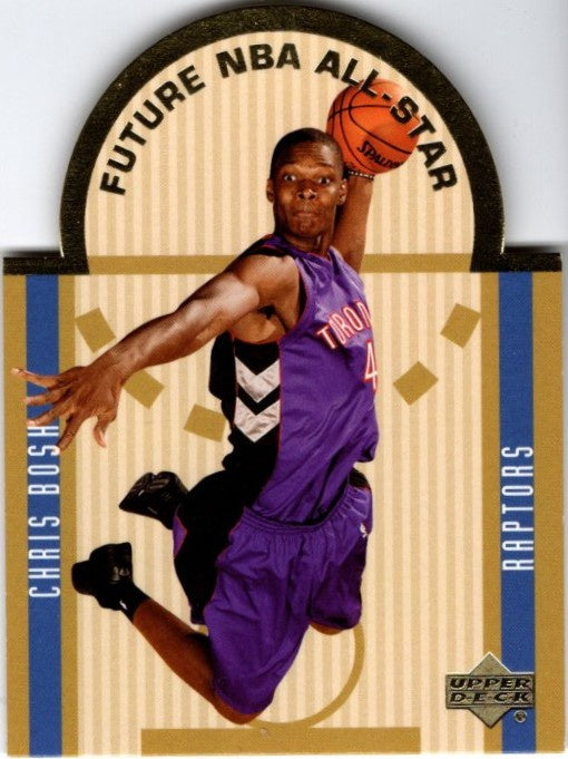 Chris Bosh, RC, Future NBA-All-Stars, 2003-04 Upper Deck NBA Basketball