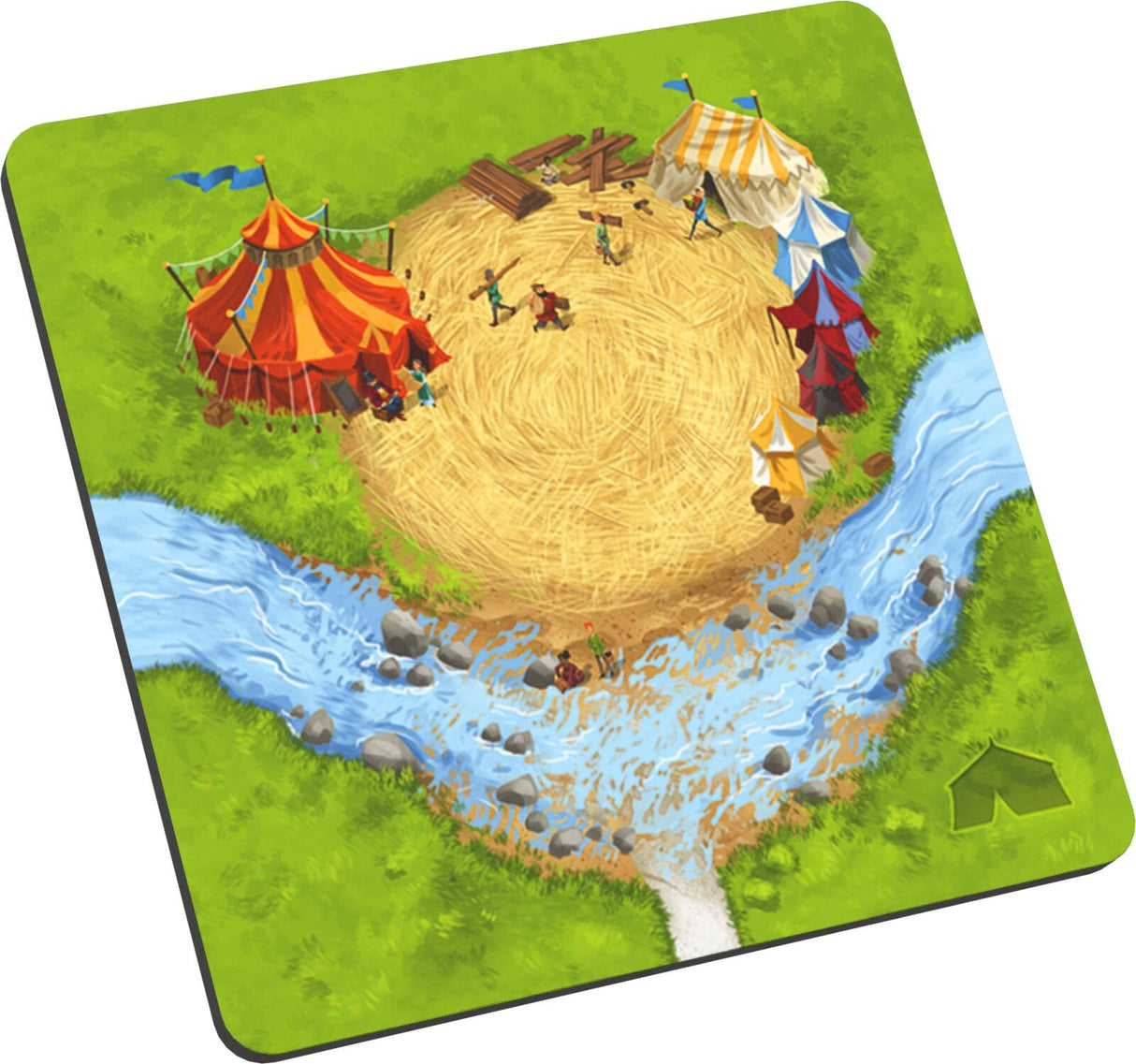 Carcassonne Expansion 10 - Circus and Artist (2025 Redesign)