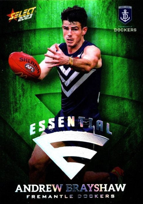 Fremantle Dockers Team Set, Emerald Green Essential, 2023 Select AFL Footy Stars