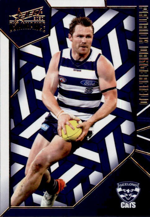 Patrick Dangerfield, Holofoil Parallel, 2020 Select Dominance AFL