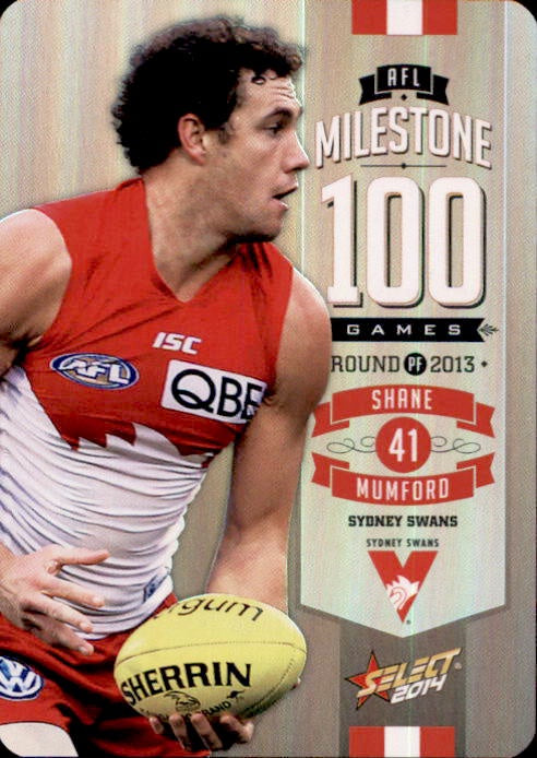 Shane Mumford,100 Game Milestone, 2014 Select AFL Champions