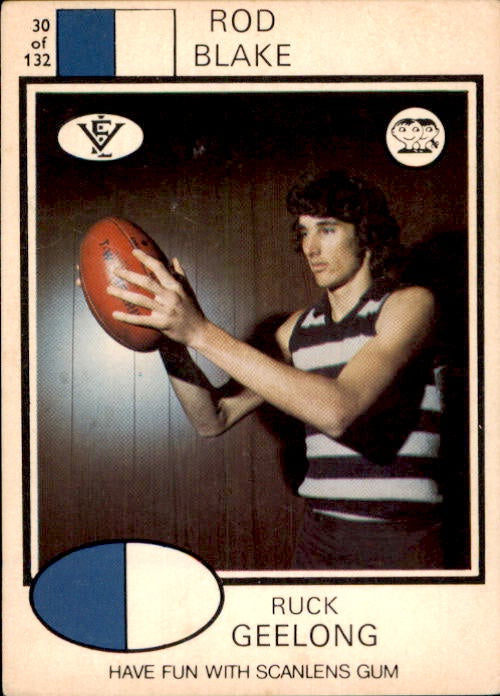 Rod Blake, 1975 Scanlens VFL